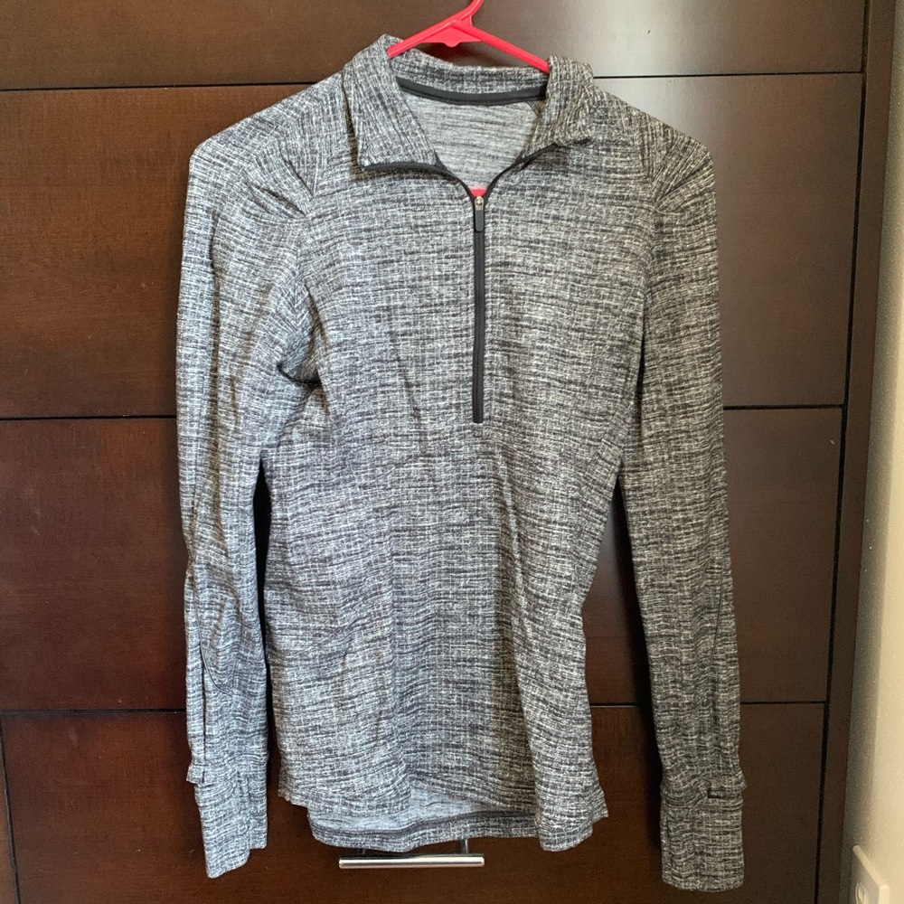 ❗️NWOT❗️LULULEMON HEATHER GREY HALF ZIP